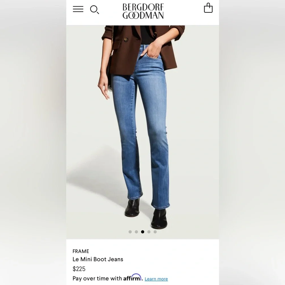 FRAME le mini boot jean - Picture 5 of 5